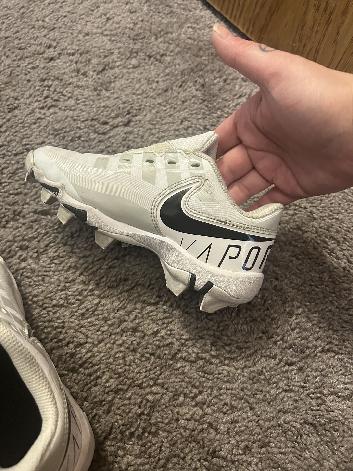 Nike Vapor Edge Shark football cleat