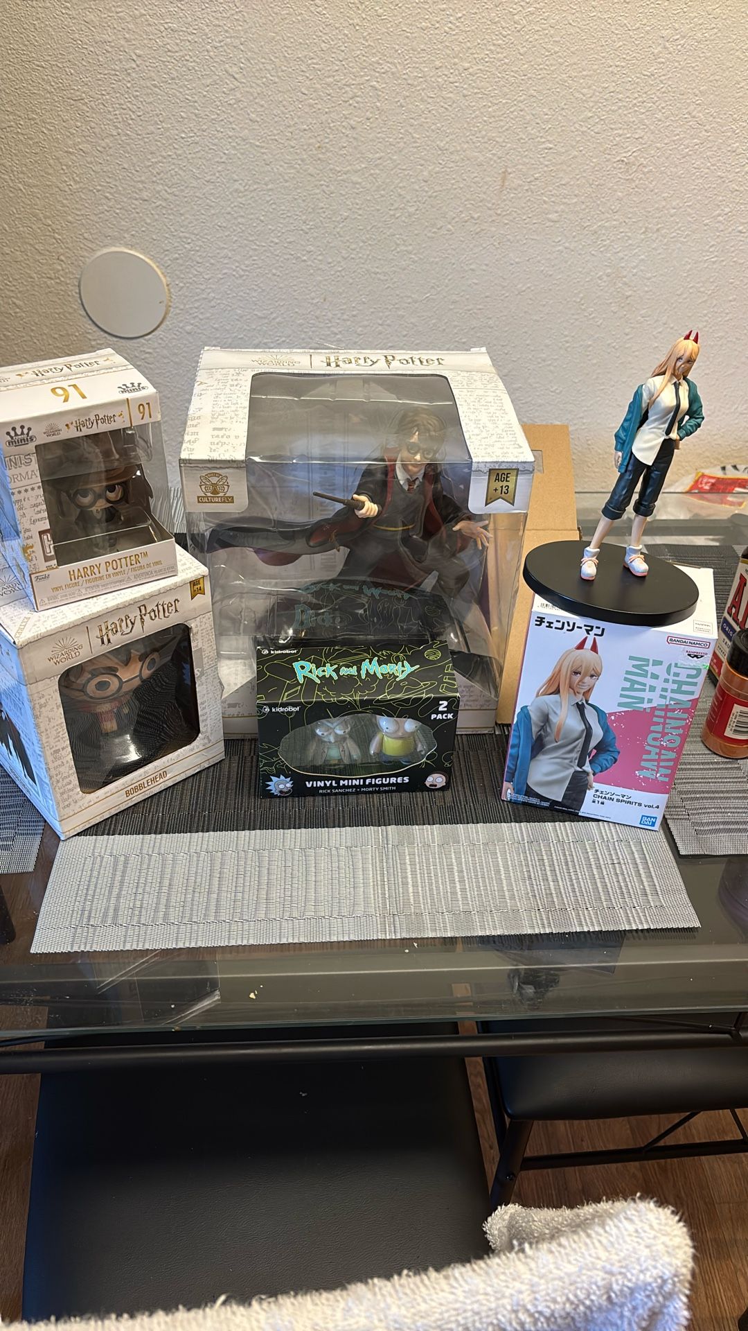 Harry Potter, Rick Morty Vinyl Figures, Chainsaw Man