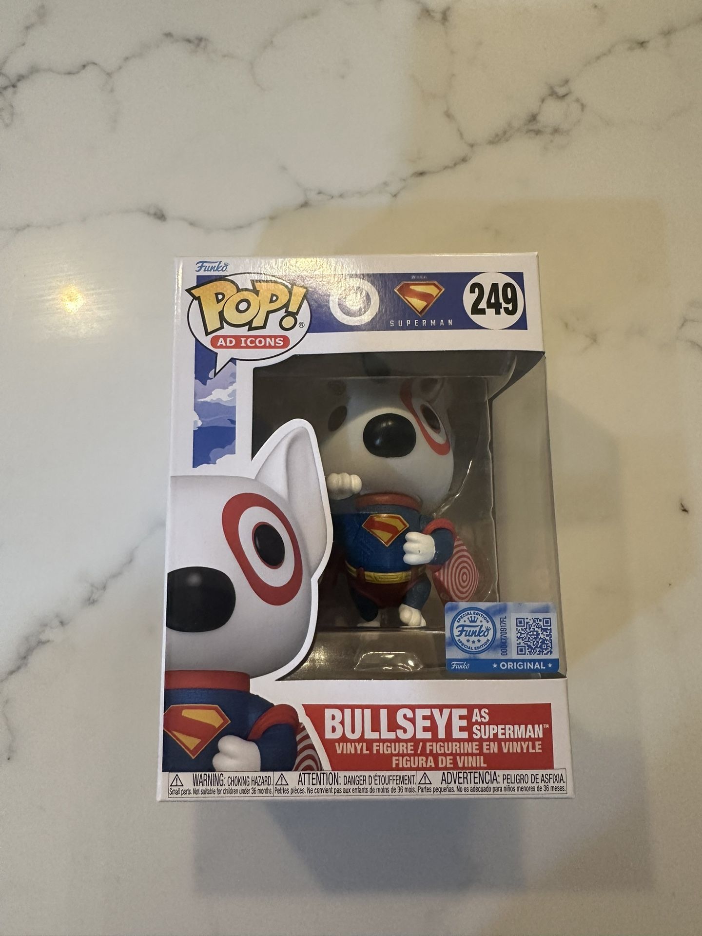 Funko Pop Target Dog As Superman