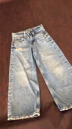 Girls  gap low stride baggy jeans size 5