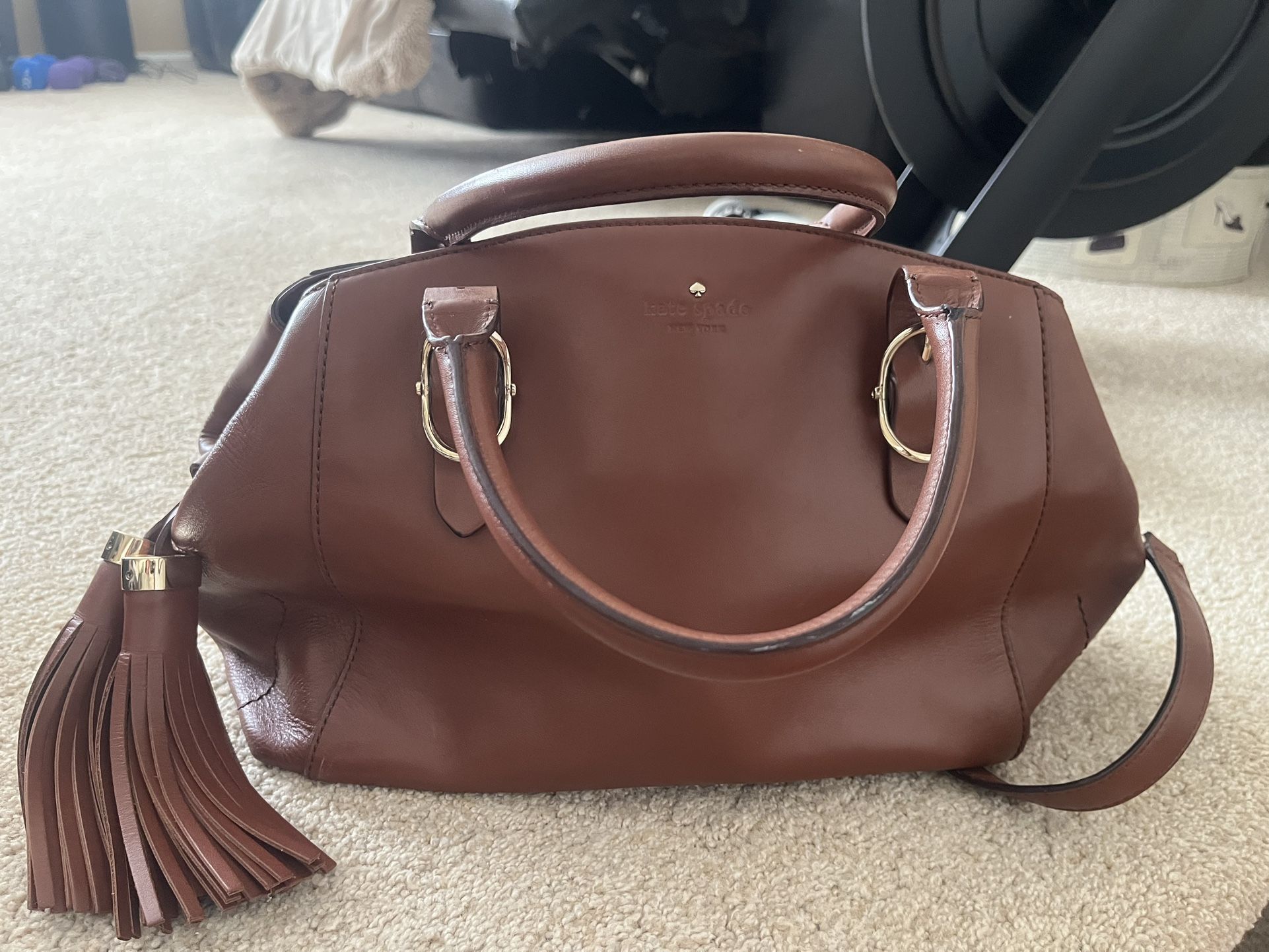 Kate Spade Brown Satchel Bag
