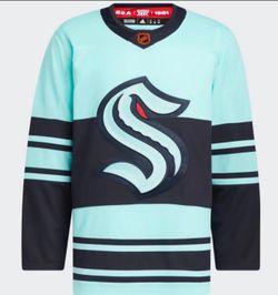 NHL Adidas Seattle Kraken Reverse Retro Men's Size 50 Adidas hockey Jersey (New)