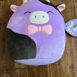 Squishmallows 8" Easter Alexie the Cow