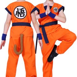 New Halloween Costume 3-5T Goku Dragonball z 