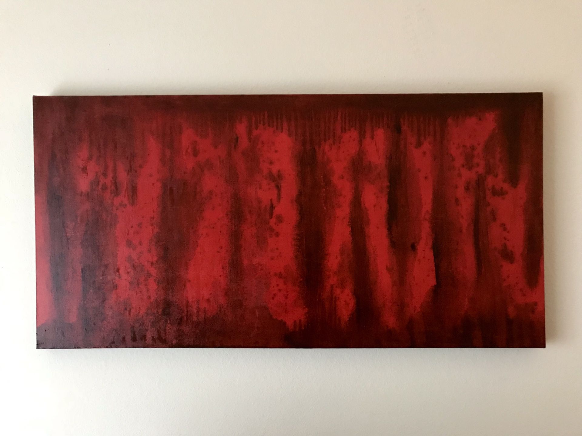 Original Abstract Art on Canvas 4ft x 2ft