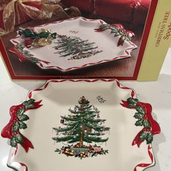 SPODE Holiday Decorative Platter