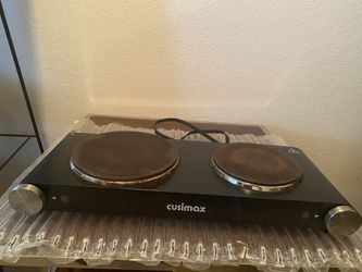 Used Double Burner Hot Plate - Works