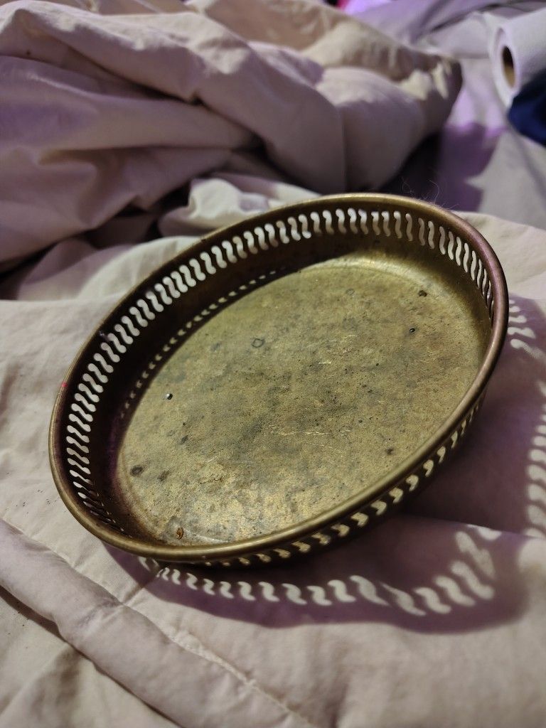 Vintage Brass Tray
