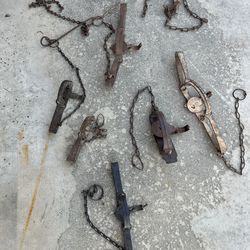 Antique Victor Animal Traps