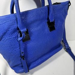 Vince Camuto Blue REAL Leather shoulder bag 
