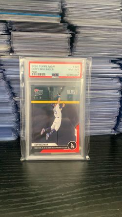 2020 topps now Cody bellinger 1/10 psa 8