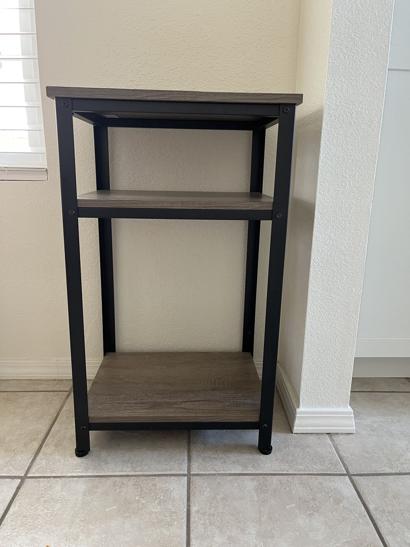 Three Tier Shelf.
