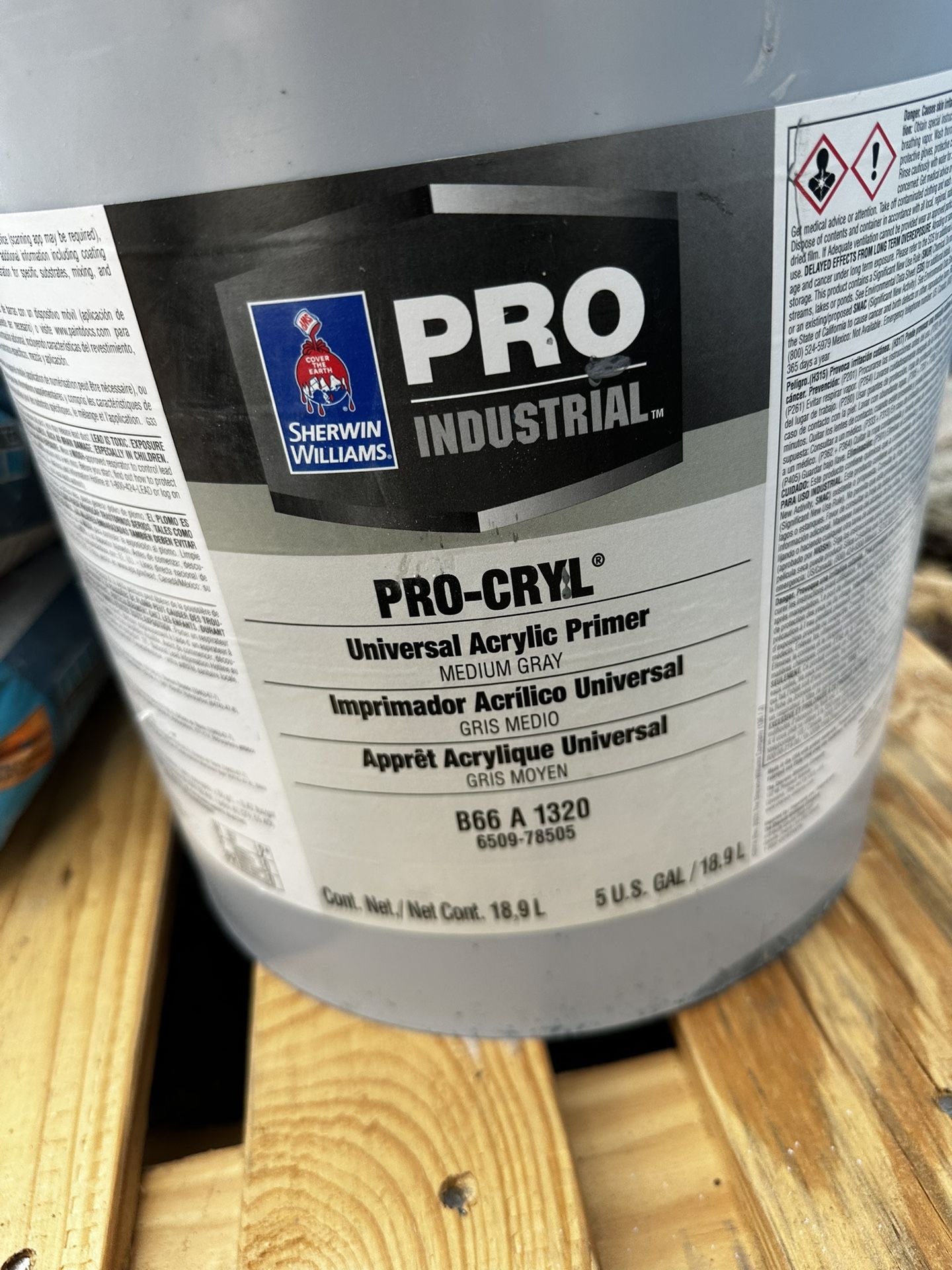 medium Grey Acrylic Primer