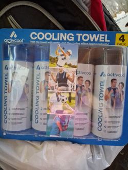 Cooling towel 4 pack