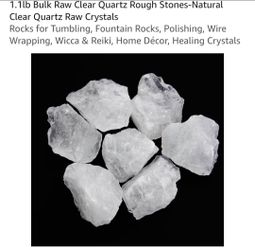 Raw Crystals Rocks