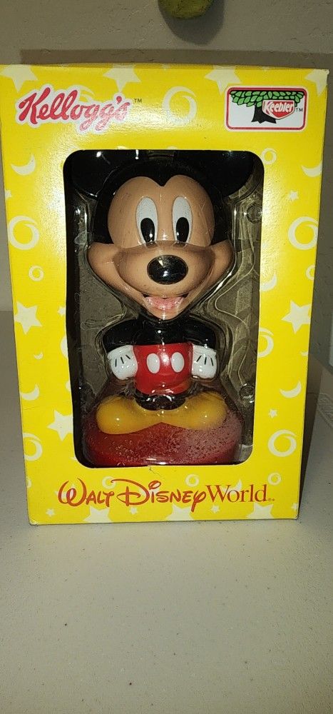 Mickey Mouse Bobble Head From Walt Disney World