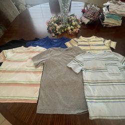 Bundle Of Four Polo Style Shorts And Six Casual T-Shirts