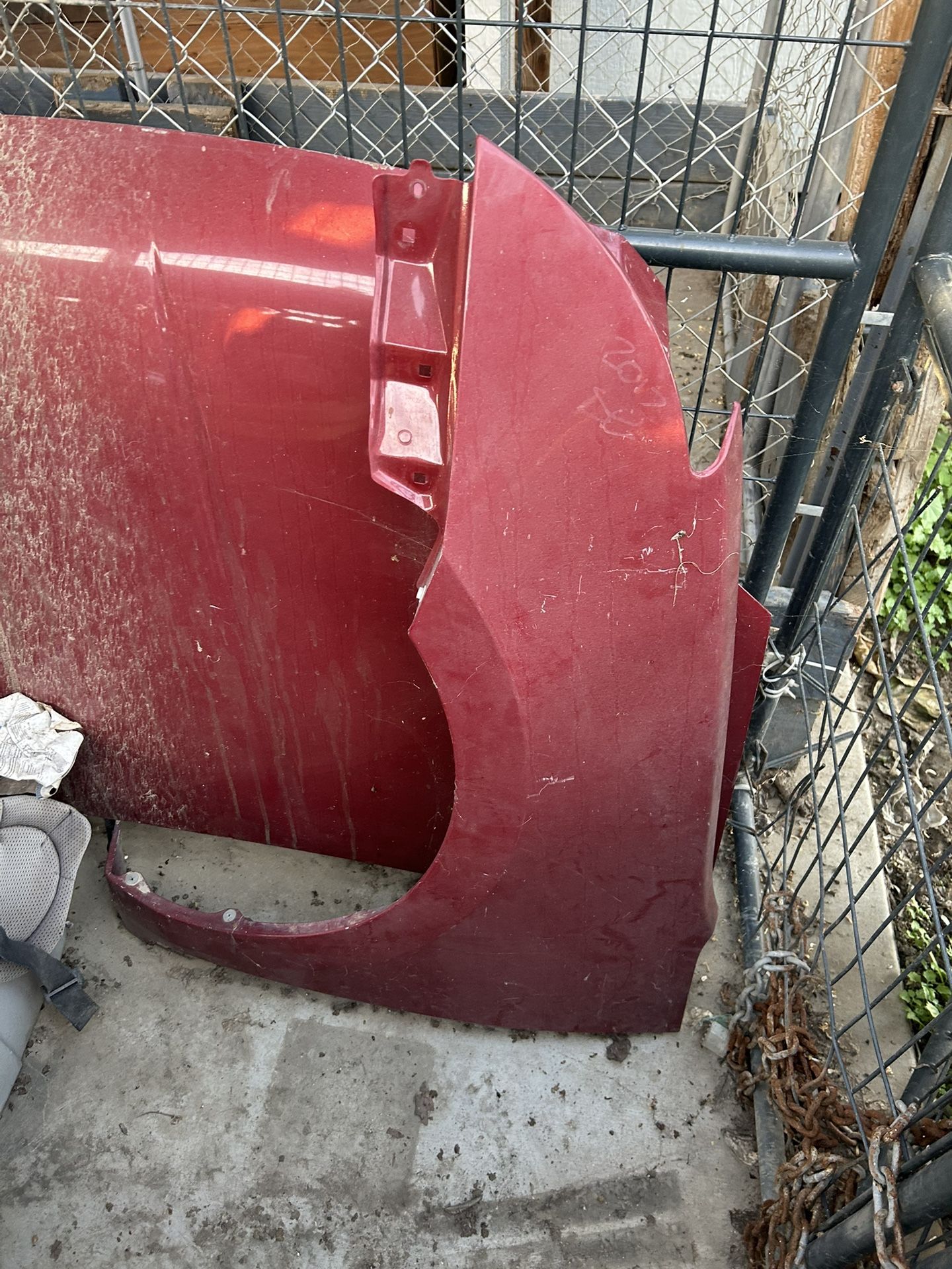 2008-2012 Nissan Sentra Hood,fender And Passenger Side Headlight