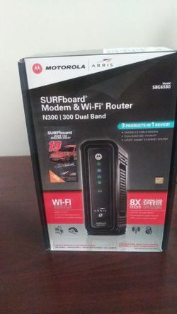 Módem and Wifi Router