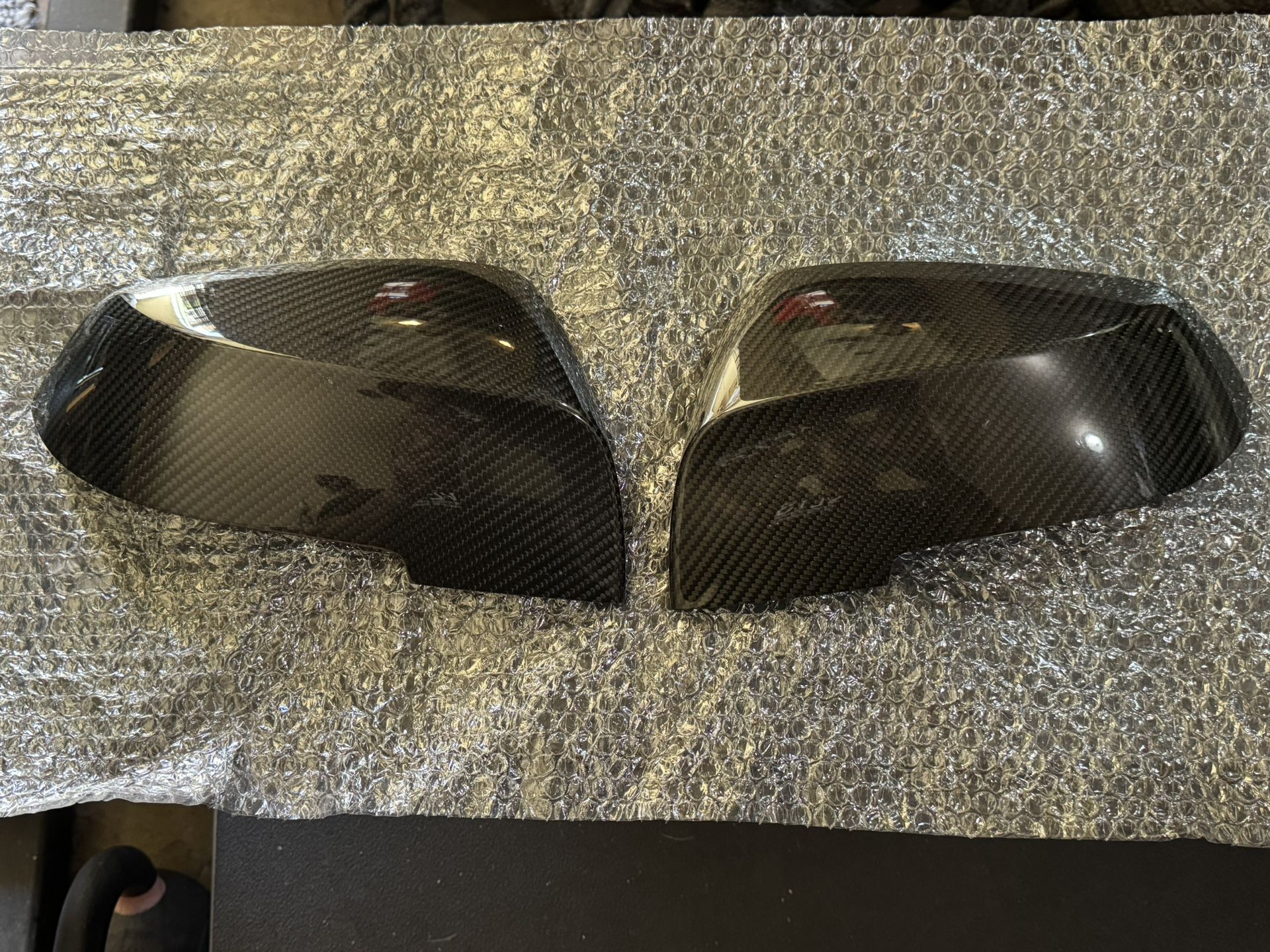 Official BMW Carbon Fiber Side Mirror Covers 