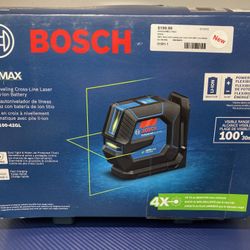 BOSCH GLL100-42GL 100 ft. Green Self Leveling Line Laser Level with Li-Ion Battery