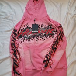 Hellstar Studios Pink Flame Hoodie