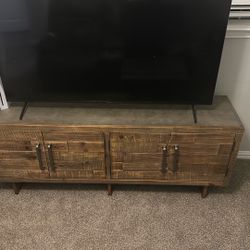 Rustic Ashley 72” Tv Stand
