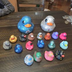 Lot Of Rubber Ducks