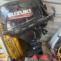99 Suzuki, 2018 runs great. Also have a 6 horsepower hatatsu and A2GM. Yanmar  Transmission.