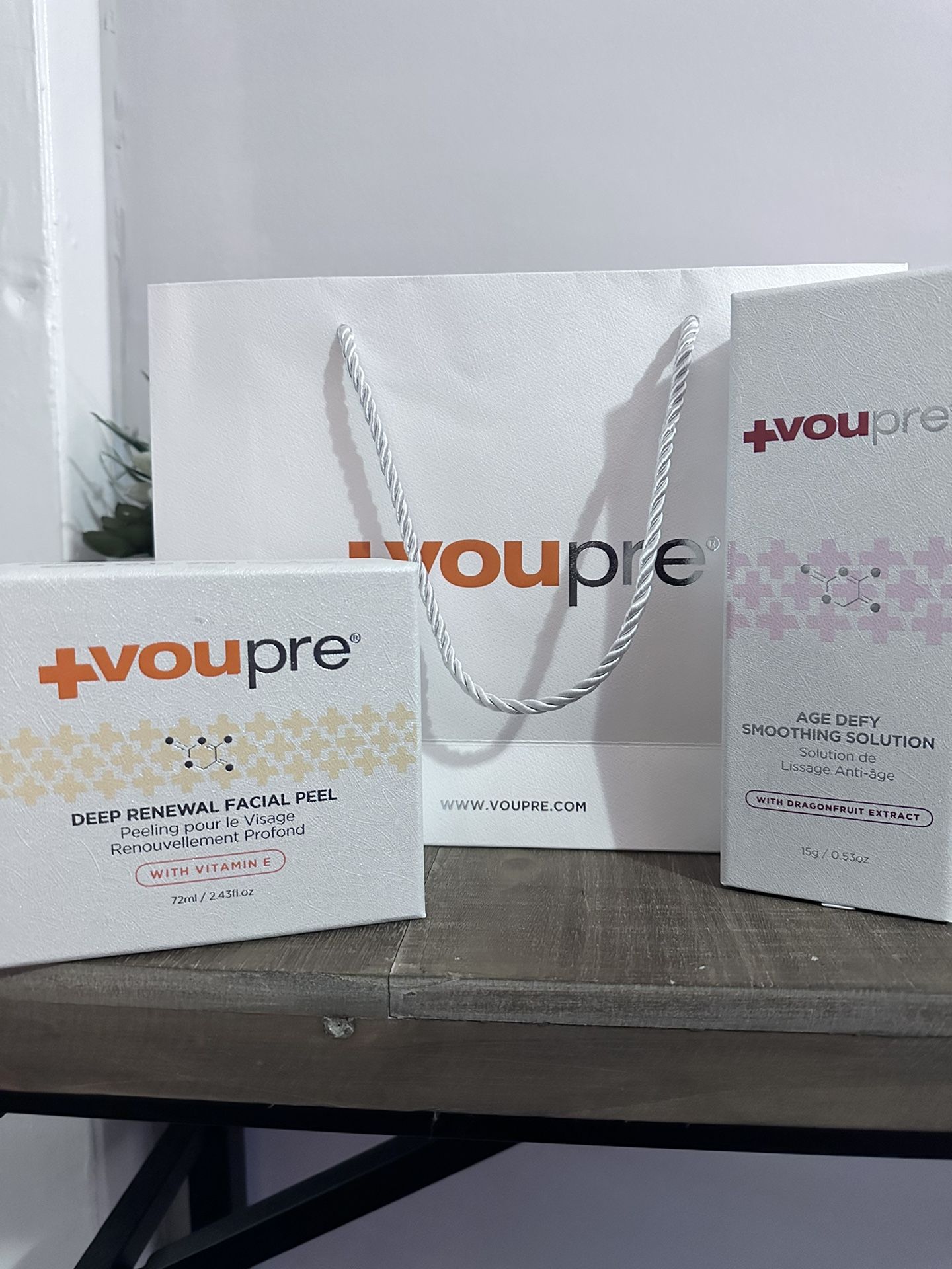 Voupre, Face Cream/ Deep Renewal Facial Peel Collection