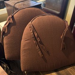 Two Nice Cushions For Barstools Or Chairs