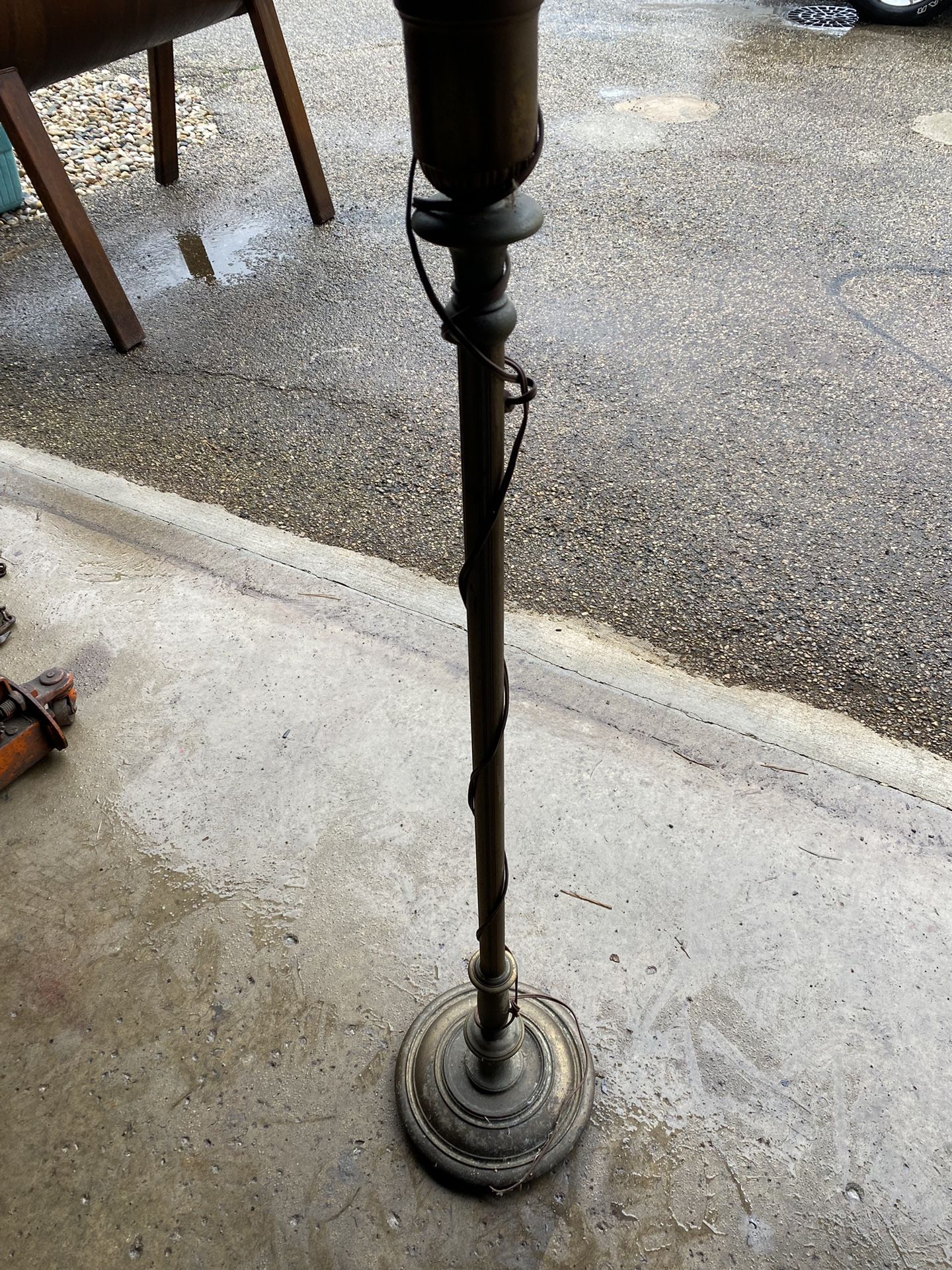 Old Standing Floor Lamp
