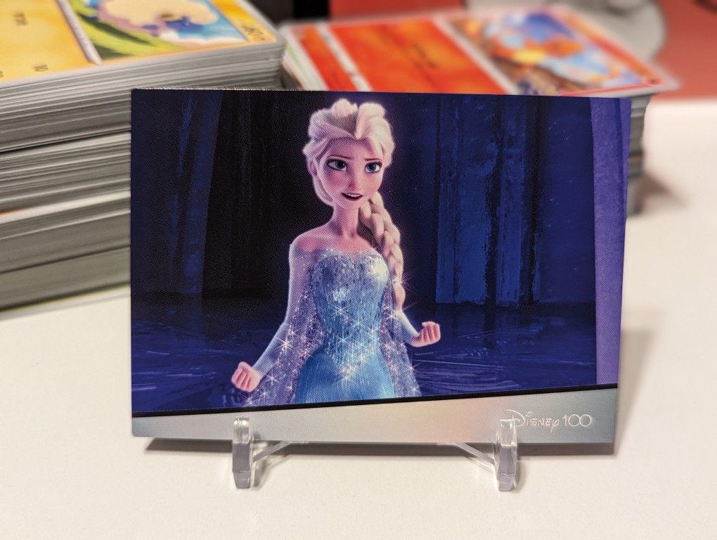 Japanese exclusive Frozen Collectible Card Disney 100