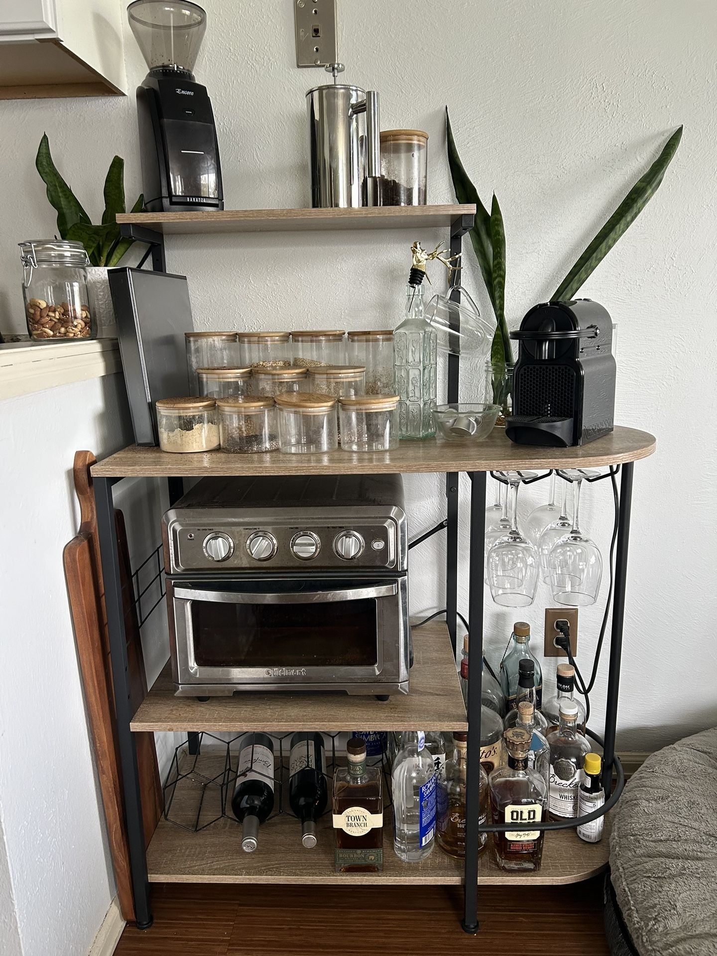 Kitchen Shelving / Coffee Bar