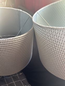 Silver Lamp Shade