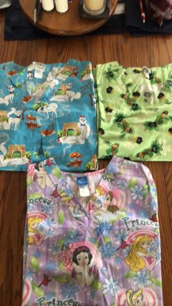 Scrub tops