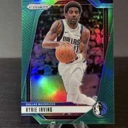 #111 Kyrie Irving 2024-25 Panini Prizm - Prizms Green