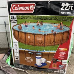 Coleman 22ft X 52in Pool