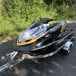 2013 Kawasaki Supercharged Ultra 300 X Jet Ski w/Trailer!