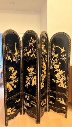 Chinese Mother of Pearl Screen