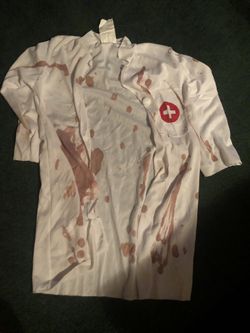 Halloween doctor costume size 7-8