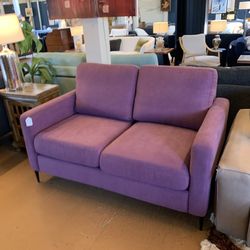 Mod Purple Loveseat