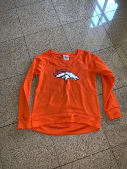 Denver Broncos girls sweatshirt size large 10-12 new