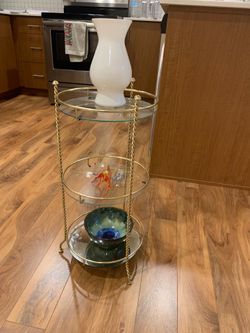 Glass stand: $ 5 for all items