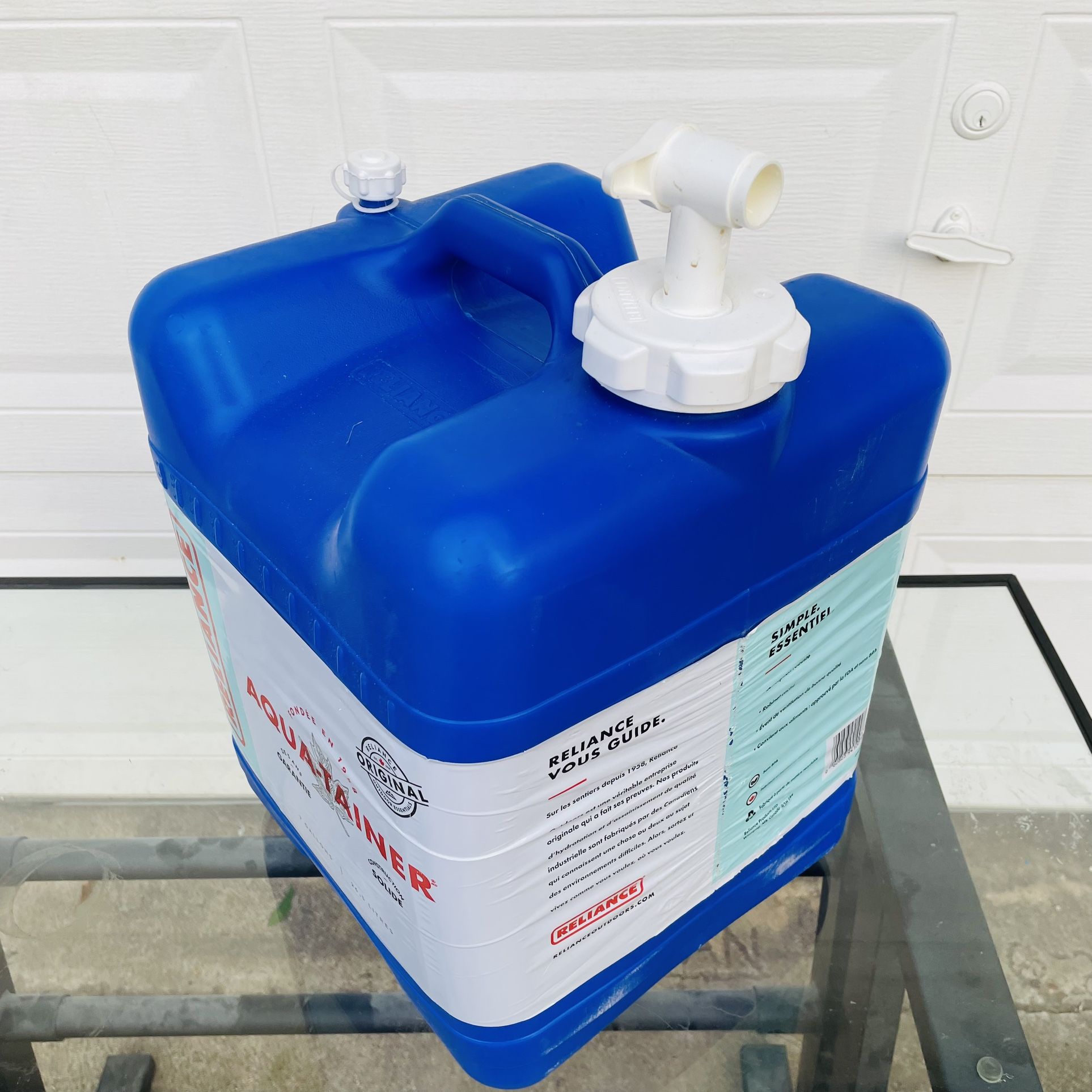 BEST OFFER TAKES IT Reliance Products Aqua-Tainer 7 Gallon Rigid Water Container