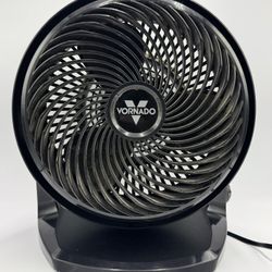 Vornado Whole Room Air Circulator Fan with 3 Speeds, Black