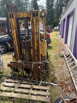 Old fork lift needs gone