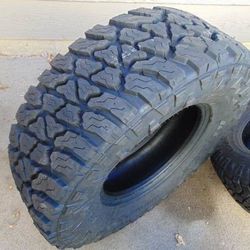 5 New LT 315 70 17 Kelly Edge M/T Tires 8PLY Load Range D Date 2023