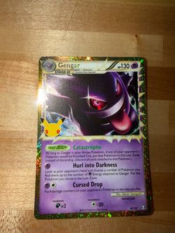 Gengar Prime 94/102 30th Anniversary Collection