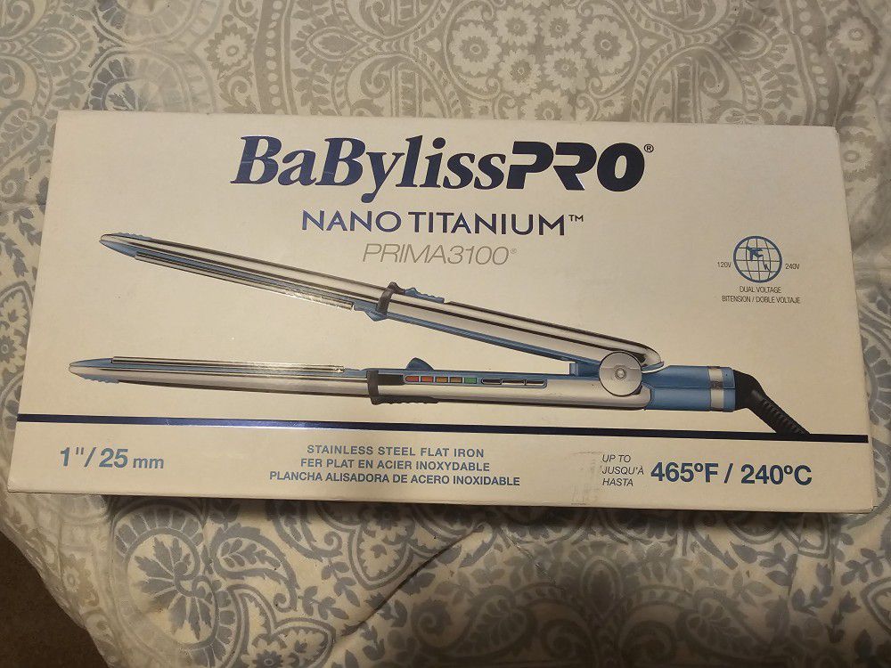 Babylisspro  Pro Nano Titanium Flat Iron 1"